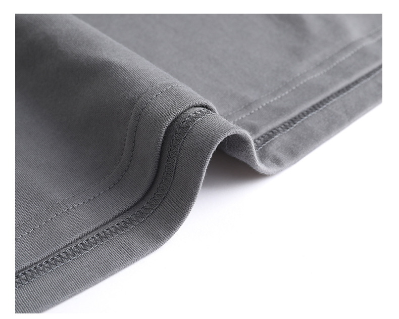 pure 100% combed cotton sleeveless T-shirt men's women's tank top crew neck