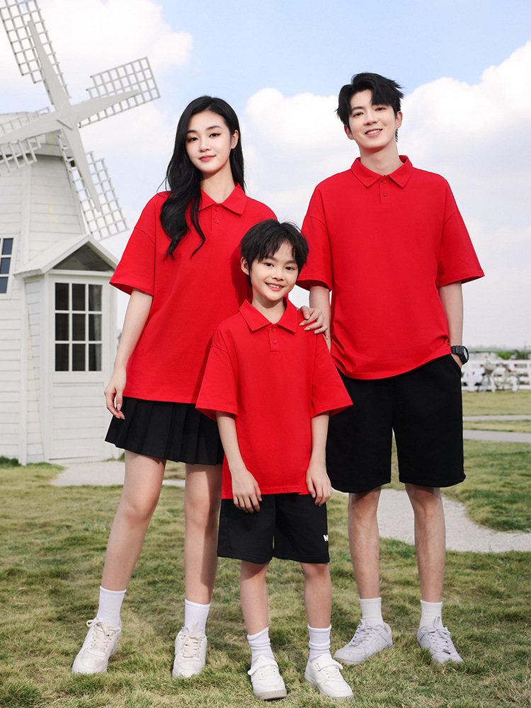 pure 100% combed cotton drop shoulder polo shirt men's women's