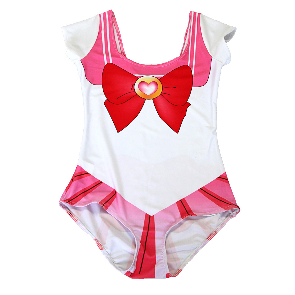 sailor moon one piece swimsuit girl women cute