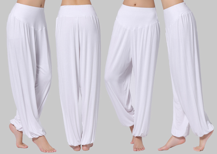 fvwitlyh Yoga Pants Petite Bloomers Baggy Pants Women Fashion Loose Casual  Yoga Womens Cotton Yoga Pants with Fold down Waist 