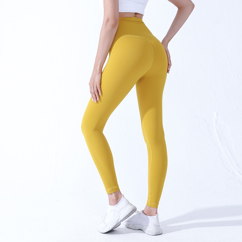 Womens High Waisted Yoga Leggings Soft, Naked Feel, And Stretchy